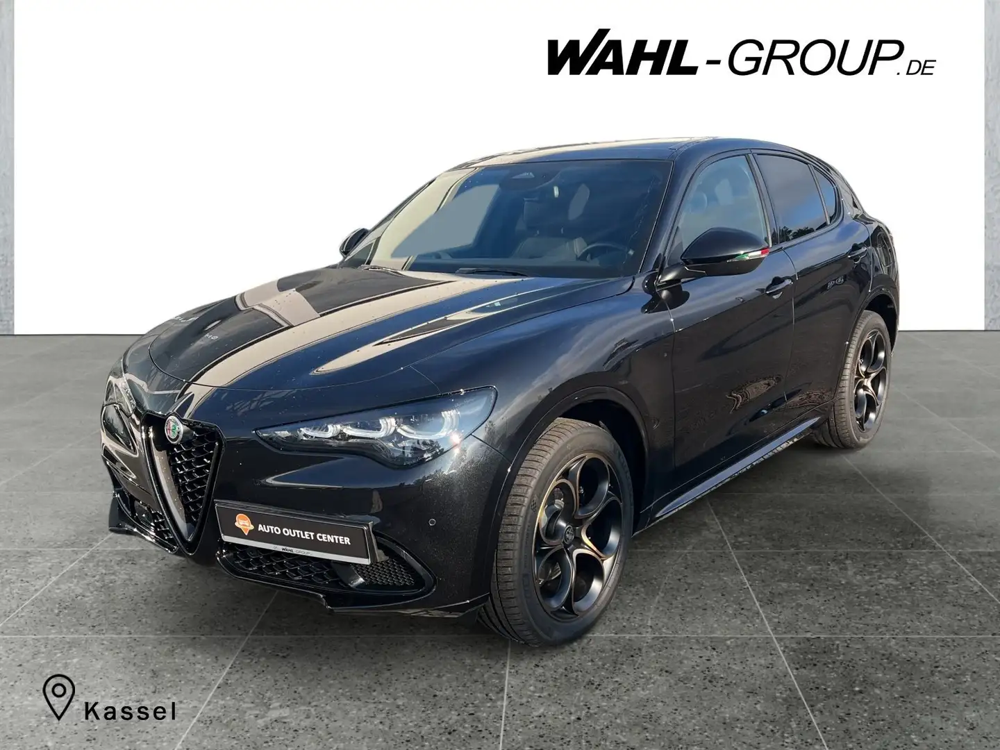 Alfa Romeo Stelvio Intensa Q4 *PANO*ACC*KEYLESS* DAB LED Schwarz - 1