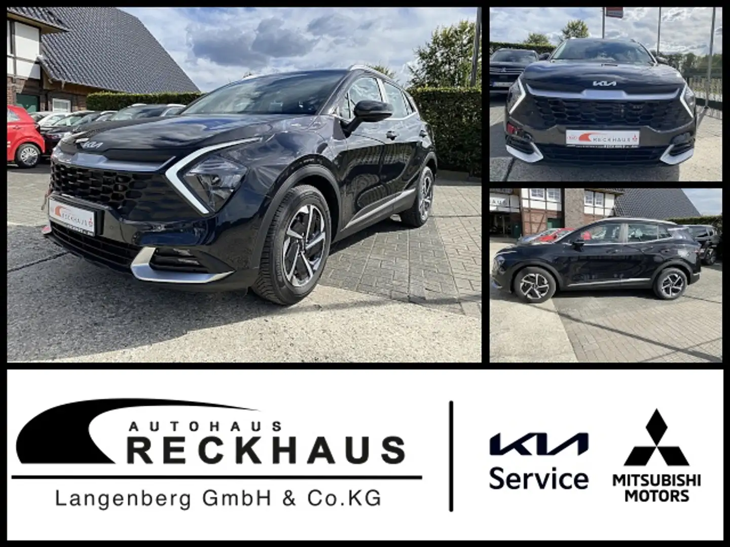 Kia Sportage 1.6D 48V 2WD DCT VISION ALLWETTER Klima Navi Negro - 1