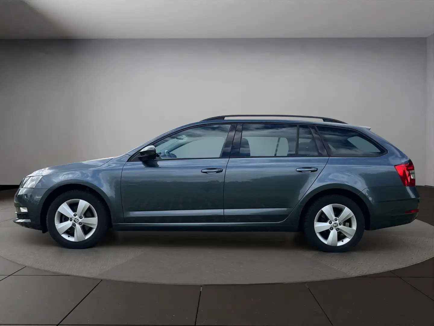 Skoda Octavia Combi Ambition,SHZ,Temp.,Carplay,Navi Gris - 2