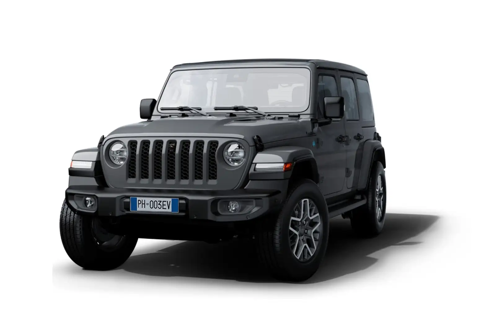 Jeep Wrangler Unlimited 2.0 ATX PHEV Sahara Gris - 1
