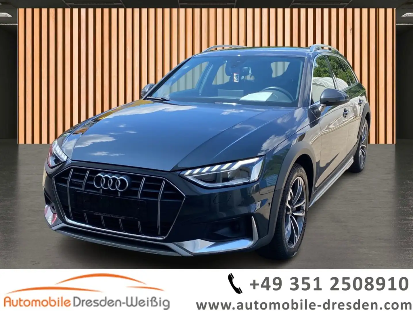Audi A4 allroad 40 TDI Quattro*Leder*Navi+*AHK*Pano Grau - 1