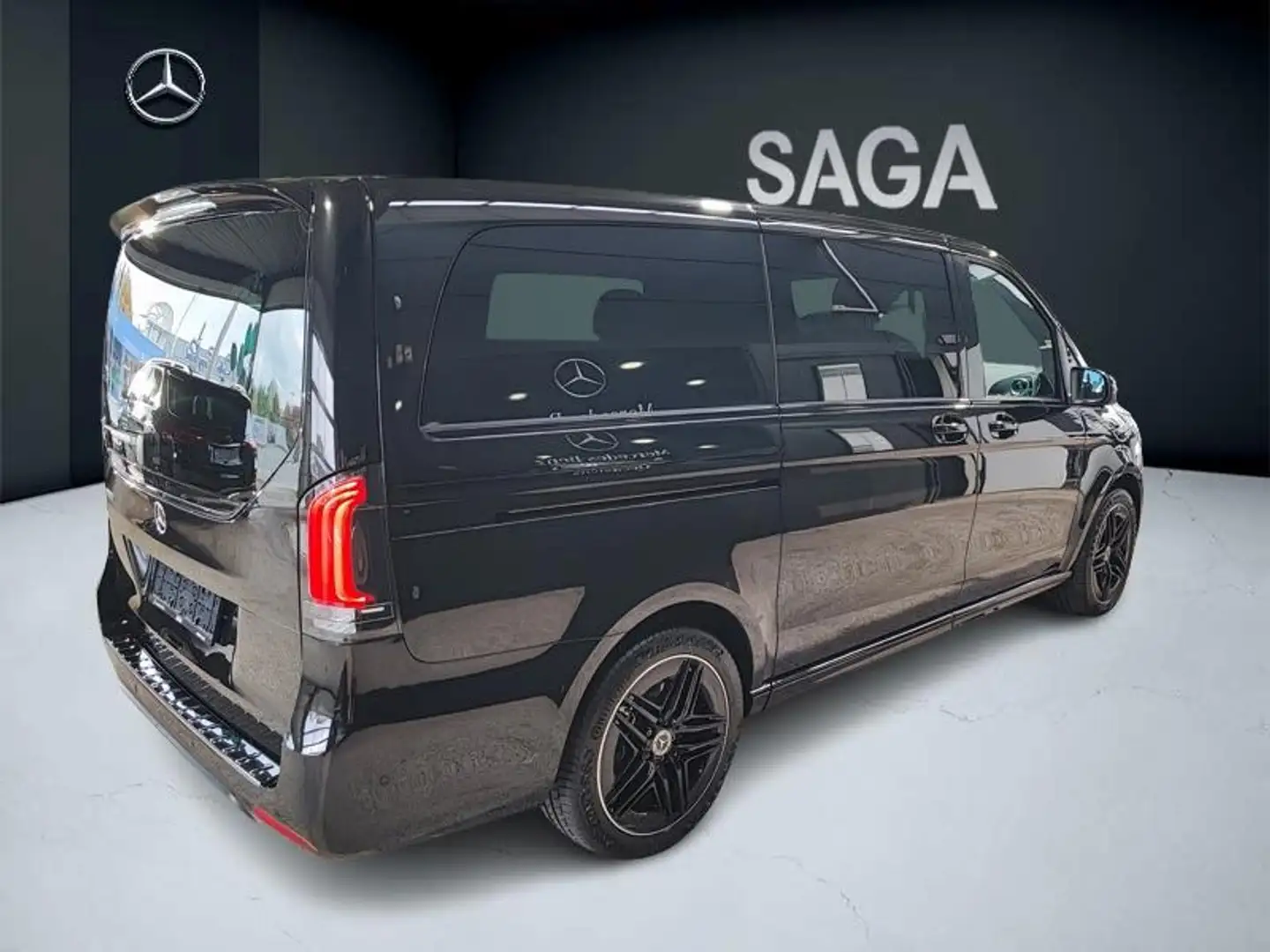 Mercedes-Benz V 300 Classe V AVANTGARDE Long Zwart - 2