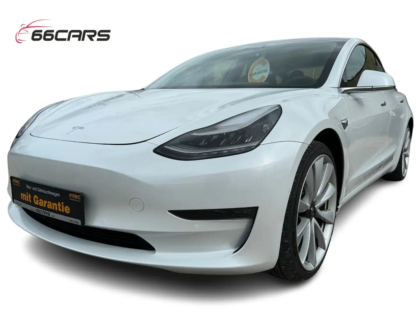 Tesla Model 3 Performance Dual AWD*White/Black* Weiß - 1