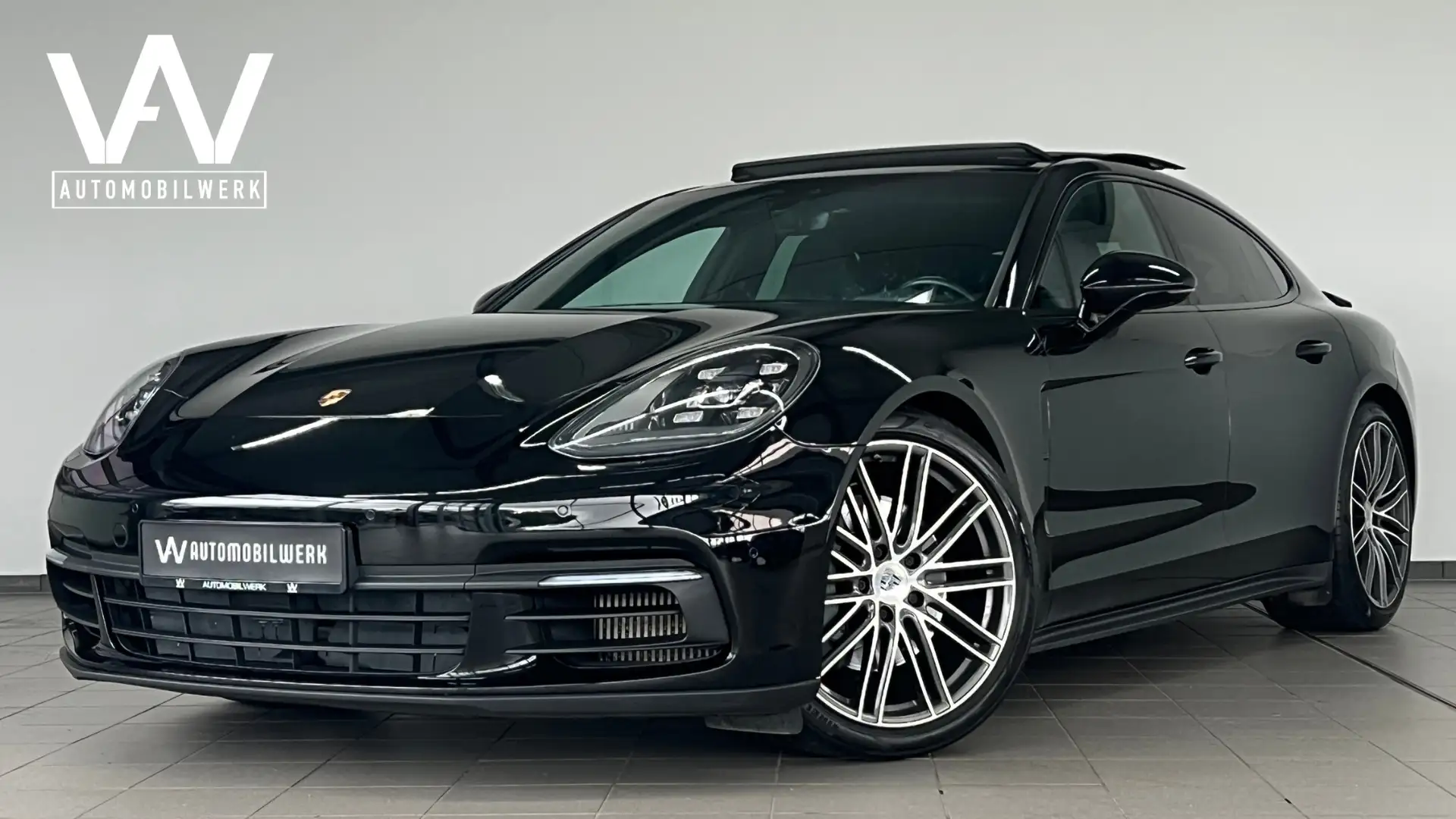 Porsche Panamera 4 S Diesel |PANO |LUFT |CAM |STH |21 Schwarz - 1