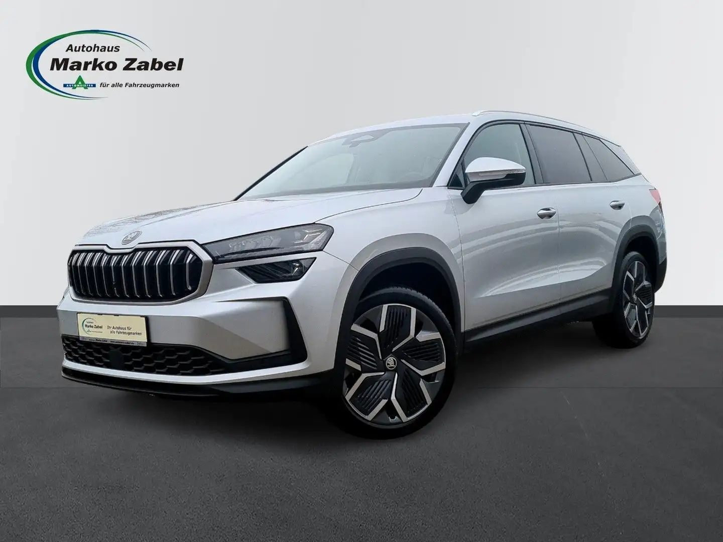 Skoda Kodiaq 1.5 eTSI DSG 7S Pano Leder Matrix 20 Zoll Silber - 1