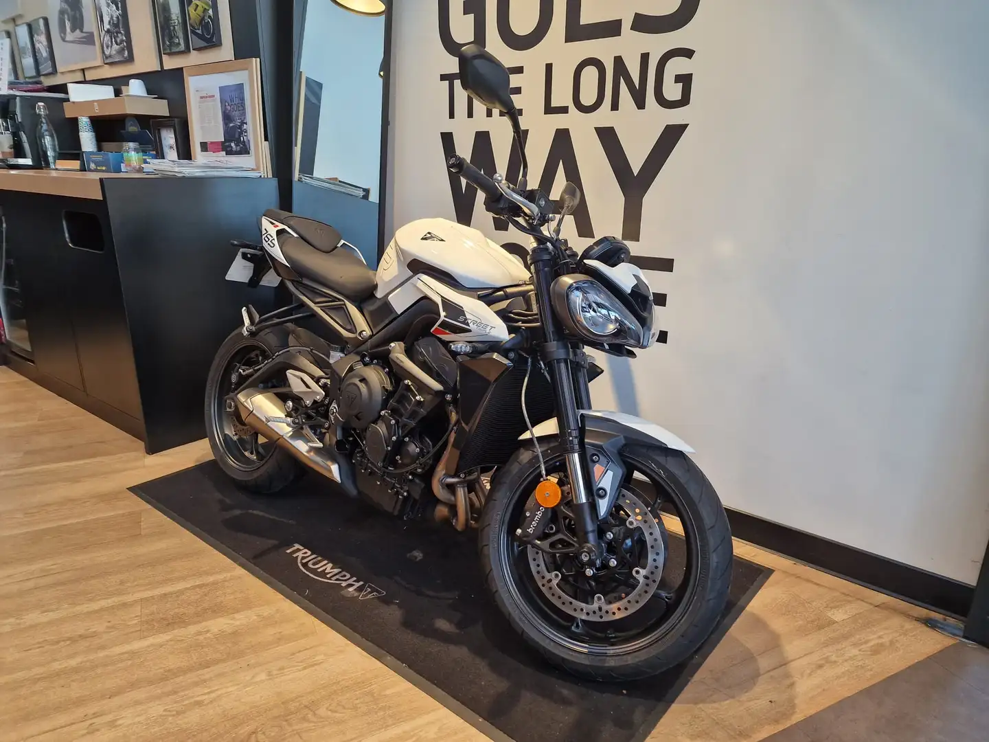 Triumph Street Triple 765 Blanc - 1
