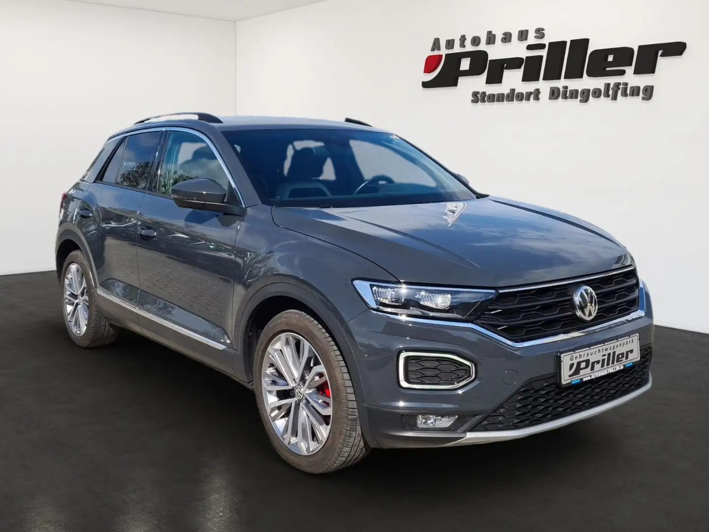 Volkswagen T-Roc 2.0 TDI Sport 4Motion/NAVI/AHK/LED/ACC/ Grigio - 2