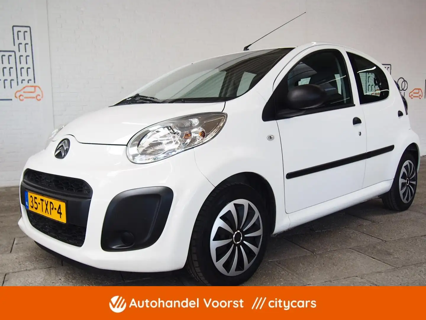 Citroen C1 1.0 Attraction Airco (APK:Nieuw) Incl.Garantie Wit - 1