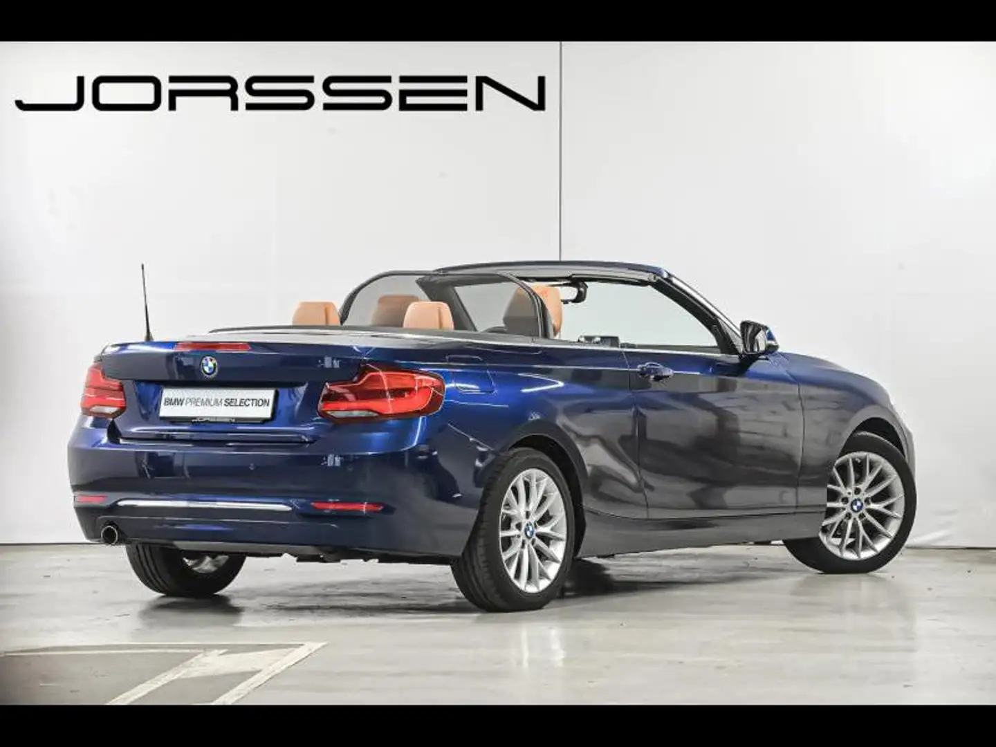 BMW 218 Cabrio Modrá - 2