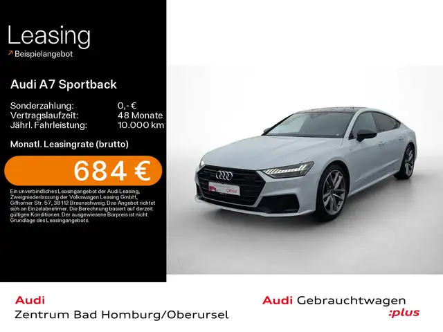 Audi A7 55 TFSI e QUATTRO B&O*kamera*Pano*A
