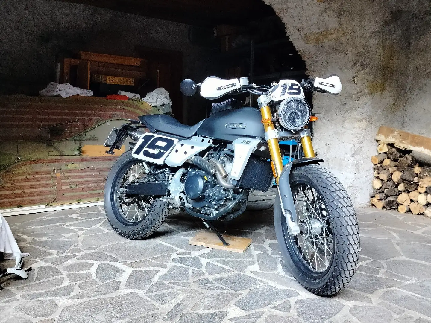 Fantic Caballero 500 Flat Track Noir - 1