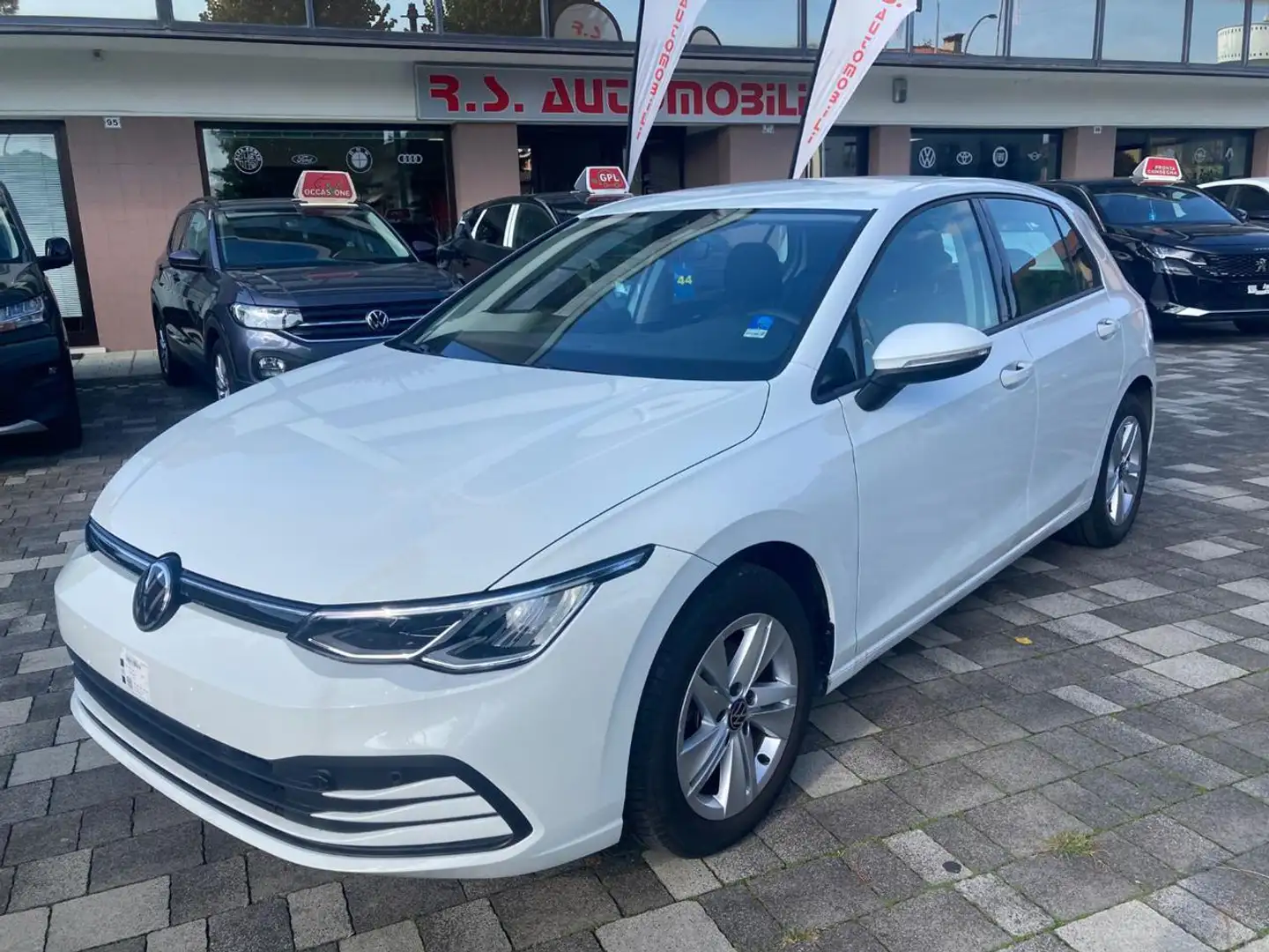 Volkswagen Golf 1.5 TGI DSG Life Blanc - 1