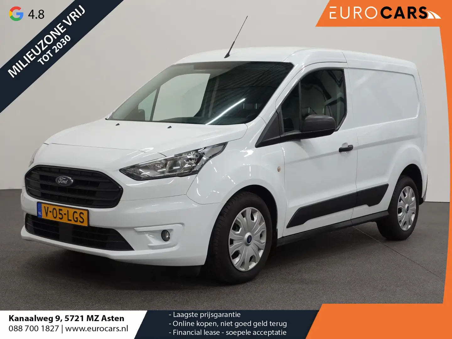 Ford Transit Connect Automaat 120pk L1 Trend Airco Cruise control Radio Blanc - 1