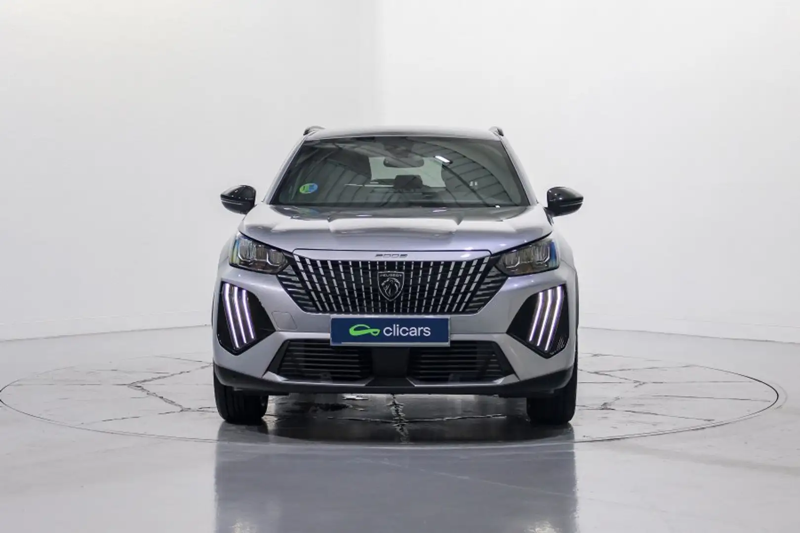Peugeot 2008 Hybrid 136 Allure eDCS6 Argent - 2