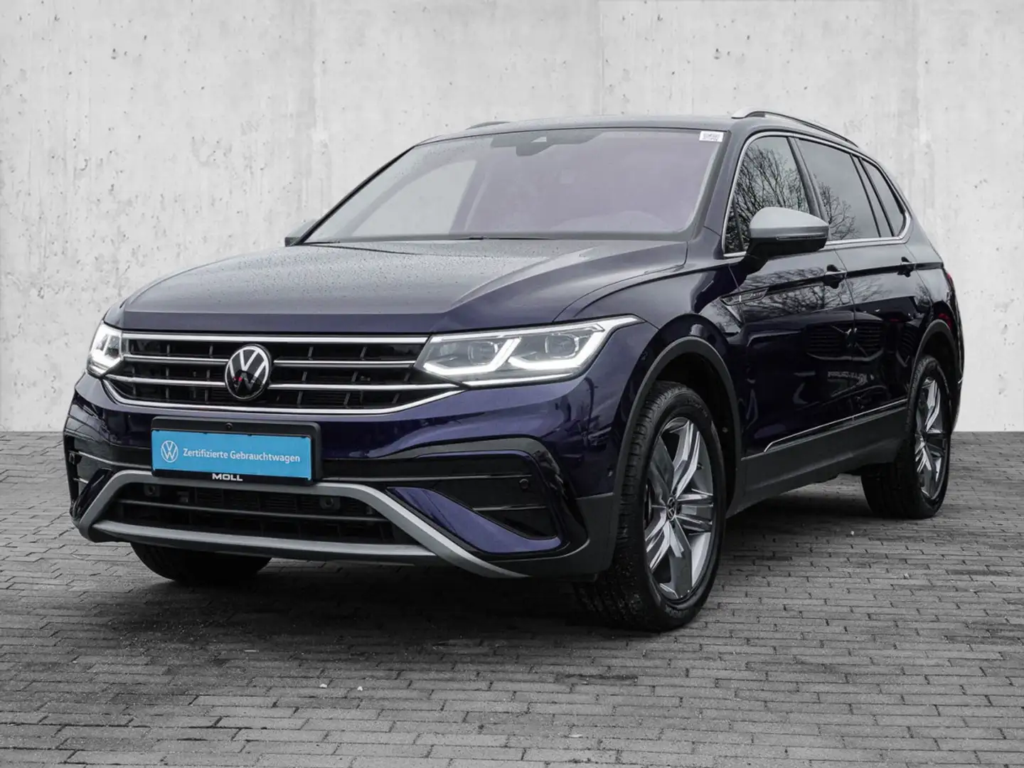 Volkswagen Tiguan Allspace 2.0 TDI 4Motion DSG Elegance LM Blau - 2