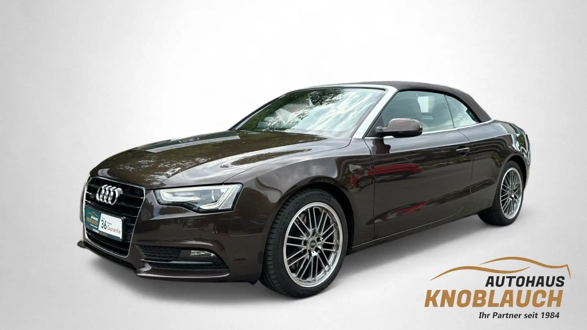 Audi A5 Cabriolet 3.0 TFSI quattro **8xAlu** Bruin - 1