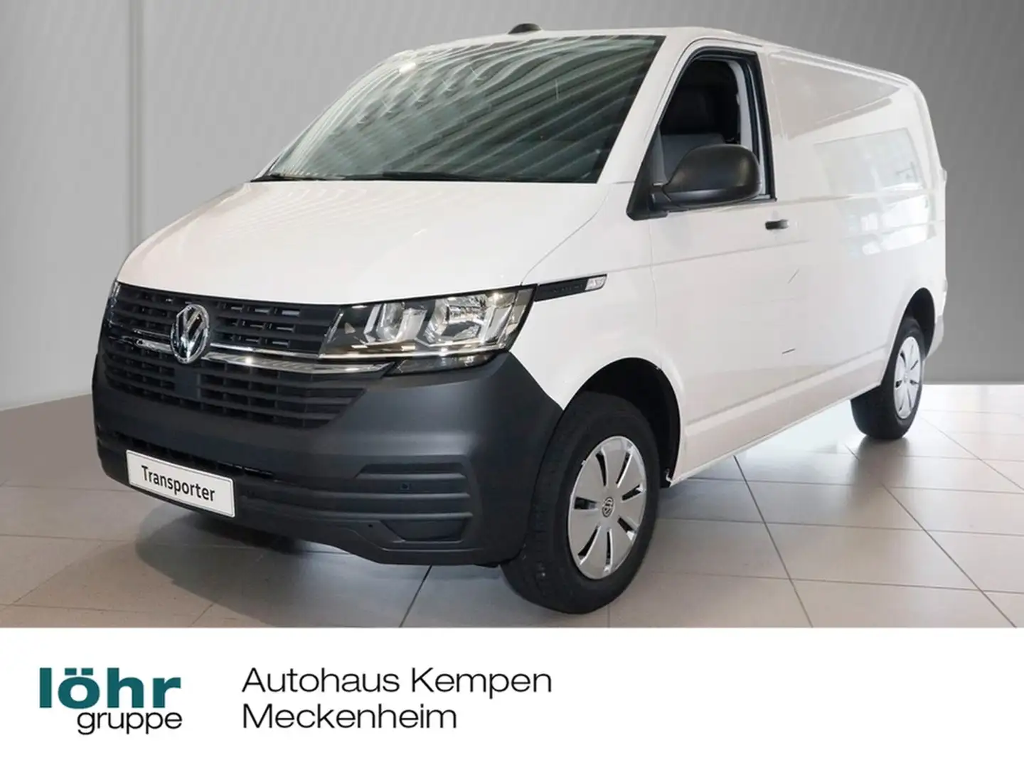 Volkswagen T6 Transporter T6.1 Kasten 2.0 TDI AHK App-Connect RFK+PDC SHZ Weiß - 1