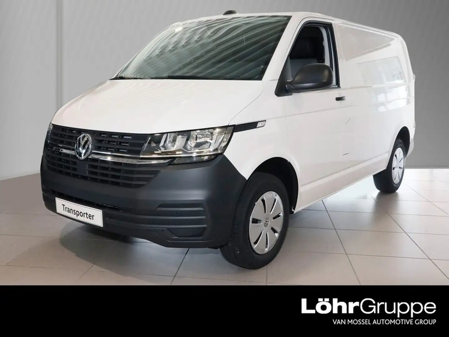 Volkswagen T6 Transporter T6.1 Kasten 2.0 TDI AHK App-Connect RFK+PDC SHZ Weiß - 1