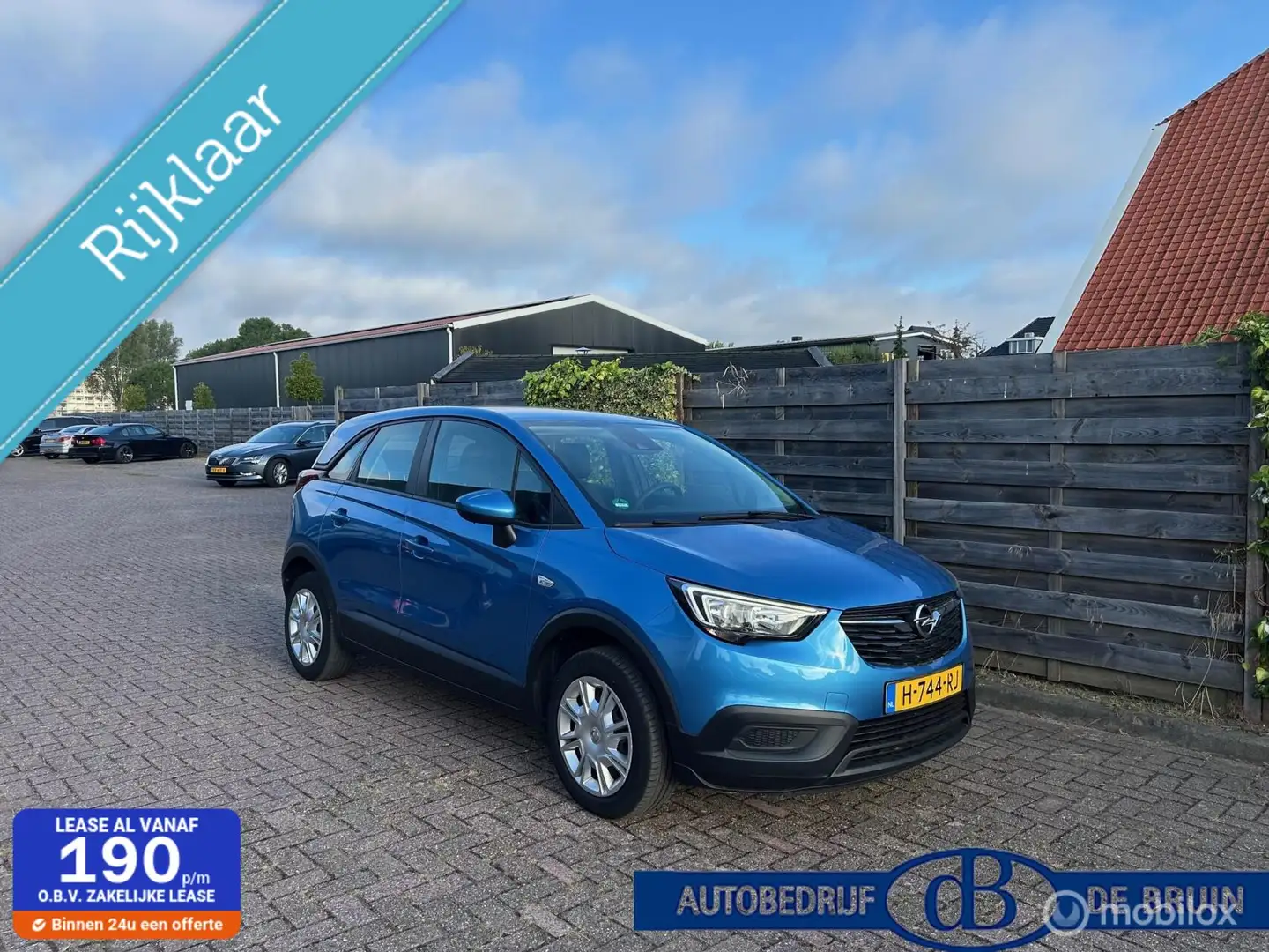 Opel Crossland X 1.2 Turbo Edition Navigatie Bleu - 1