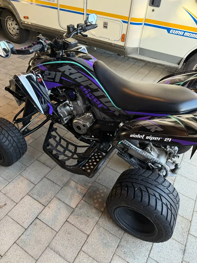 Yamaha Raptor 700 YFM R Enduro LOF Negru - 2