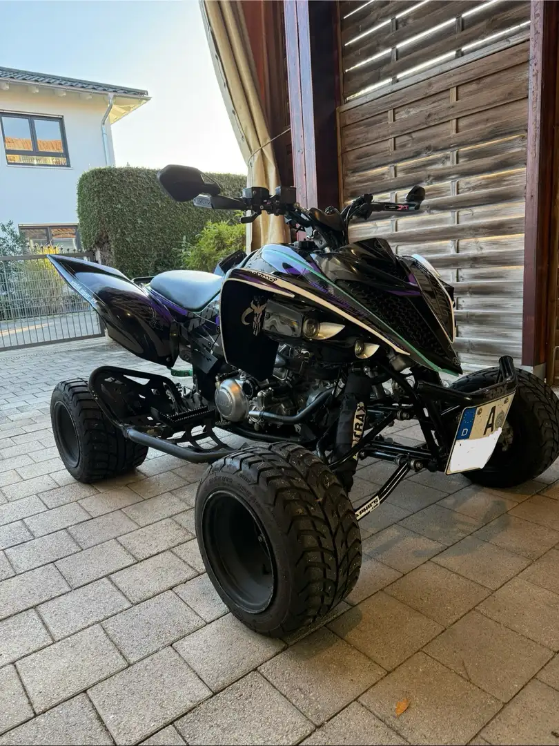 Yamaha Raptor 700 YFM R Enduro LOF Negru - 1