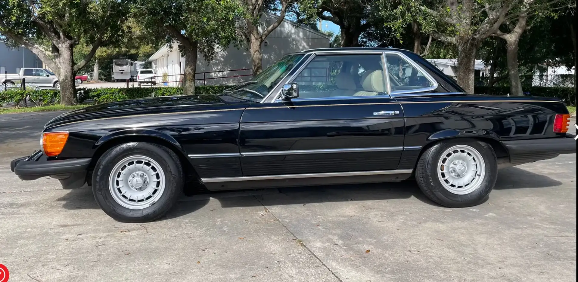 Mercedes-Benz SL 380 380 SL, 2.Hand, 54.500 km, 3 Jahre Garantie Black - 1