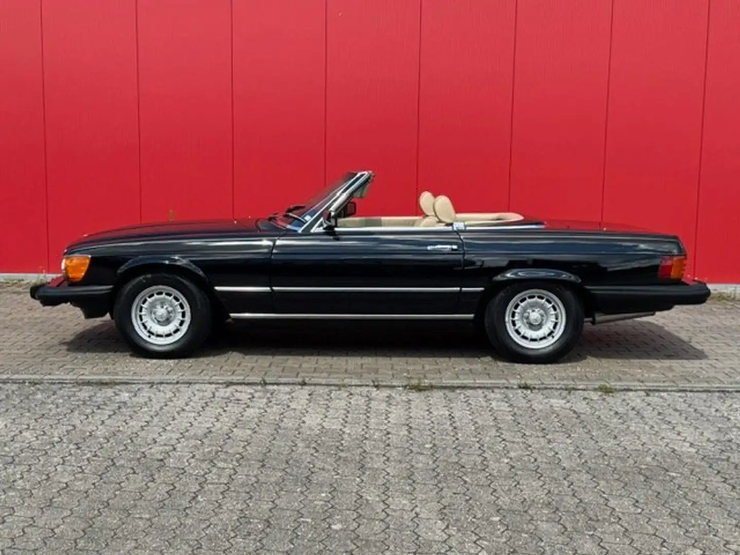 Mercedes-Benz SL 380 380 SL, 2.Hand, 54.500 km, 3 Jahre Garantie Zwart - 2