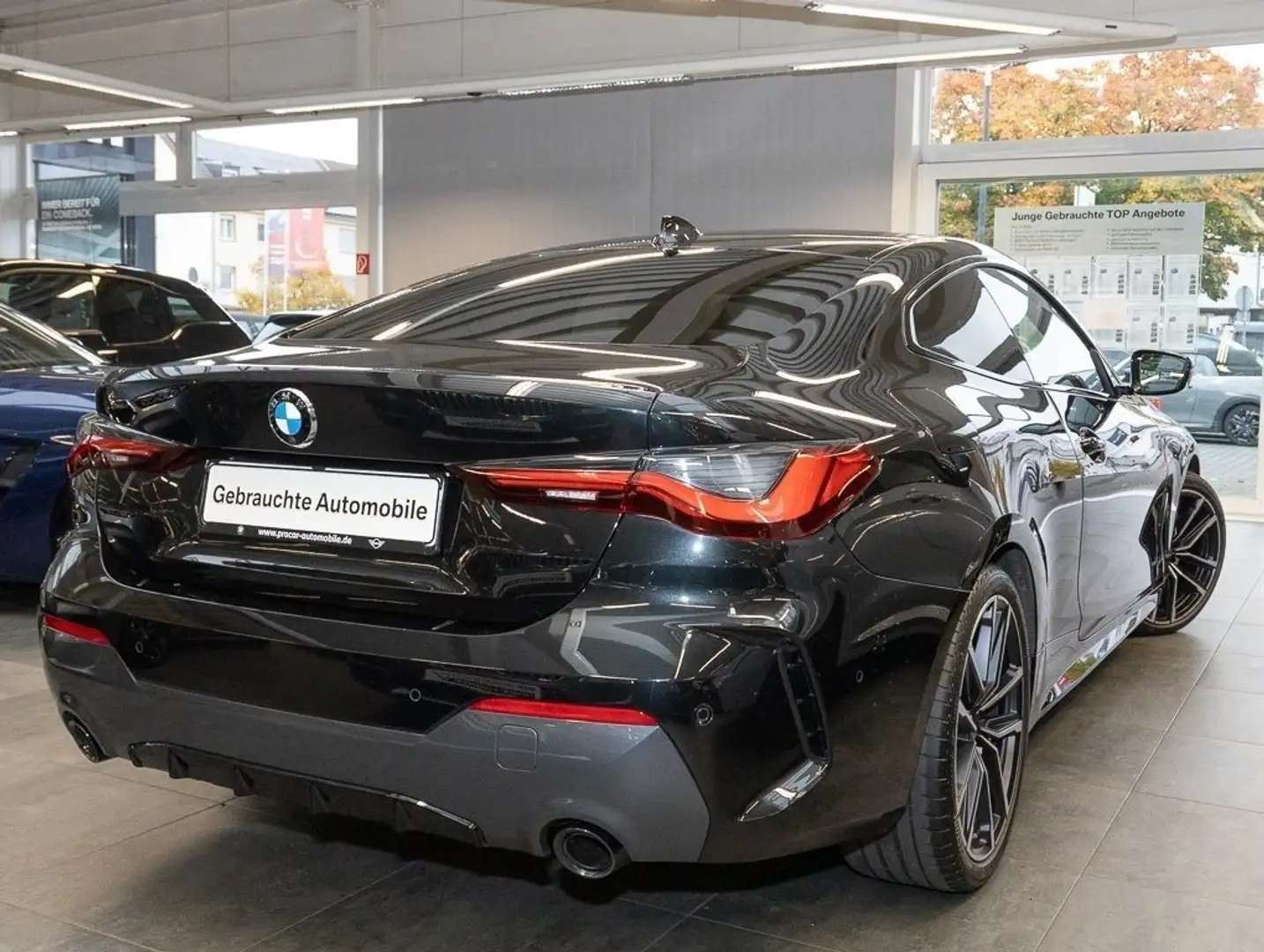 BMW 430 d xDrive Coupé (ab 2020) M Sport HK HiFi DAB Noir - 2