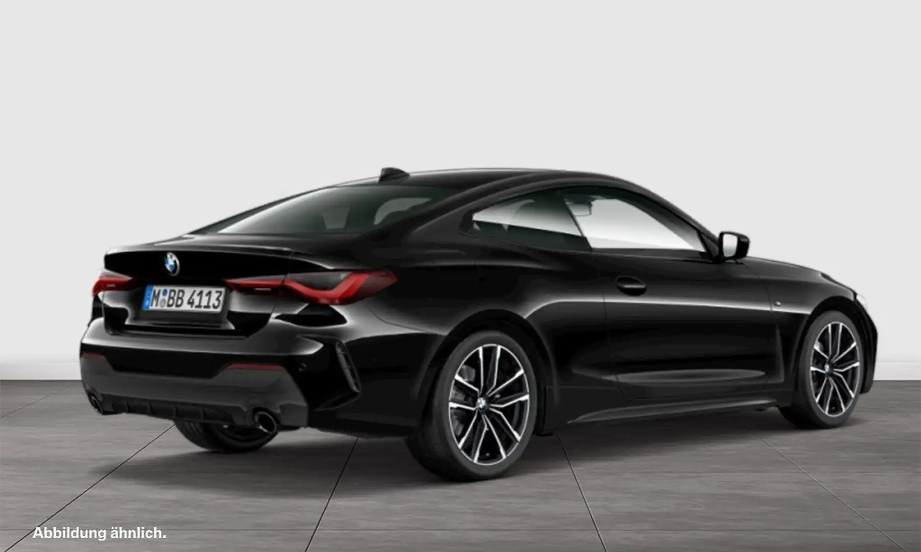 BMW 430 d xDrive Coupé (ab 2020) M Sport HK HiFi DAB Schwarz - 2