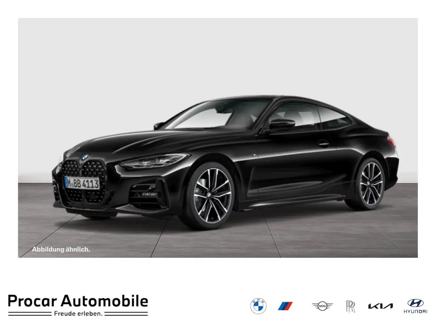 BMW 430 d xDrive Coupé (ab 2020) M Sport HK HiFi DAB Schwarz - 1