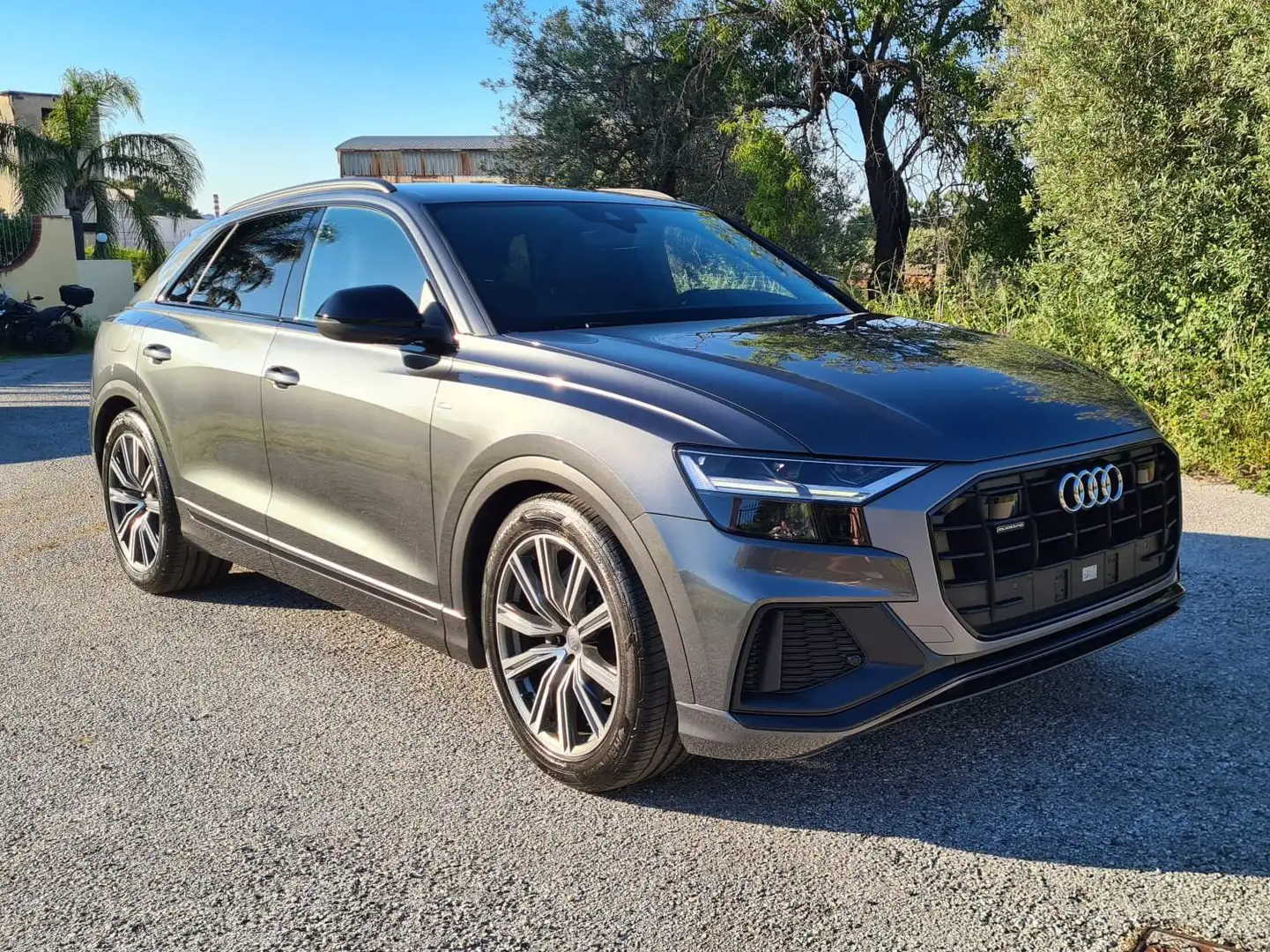 Audi Q8 50 3.0TDI S.LINE POSSIBILE SCARICO FISCALE O 104 Grau - 2