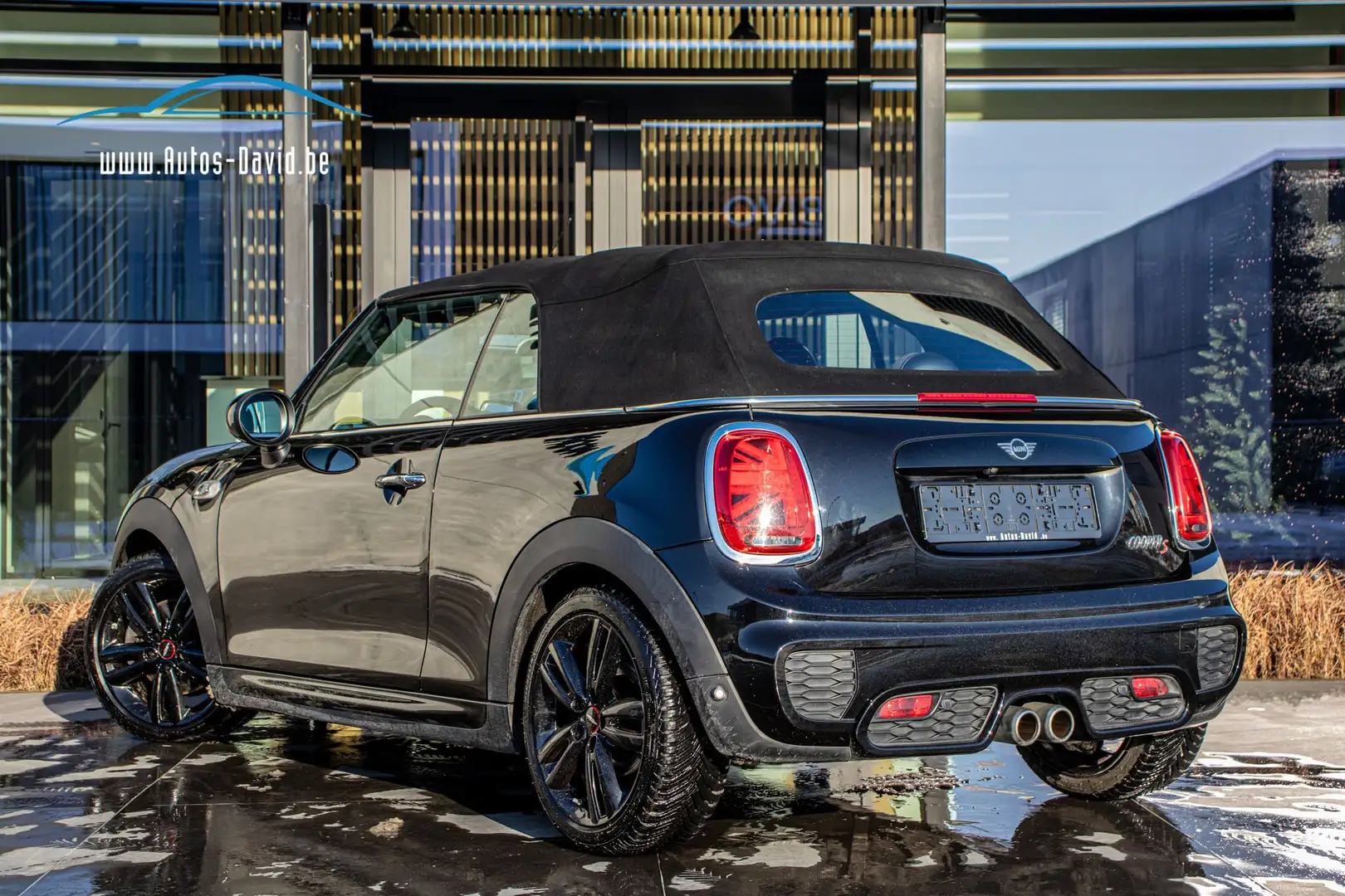 MINI Cooper S Cabrio John Cooper Works 2.0 Turbo / KEYLESS GO / CAMERA Noir - 2
