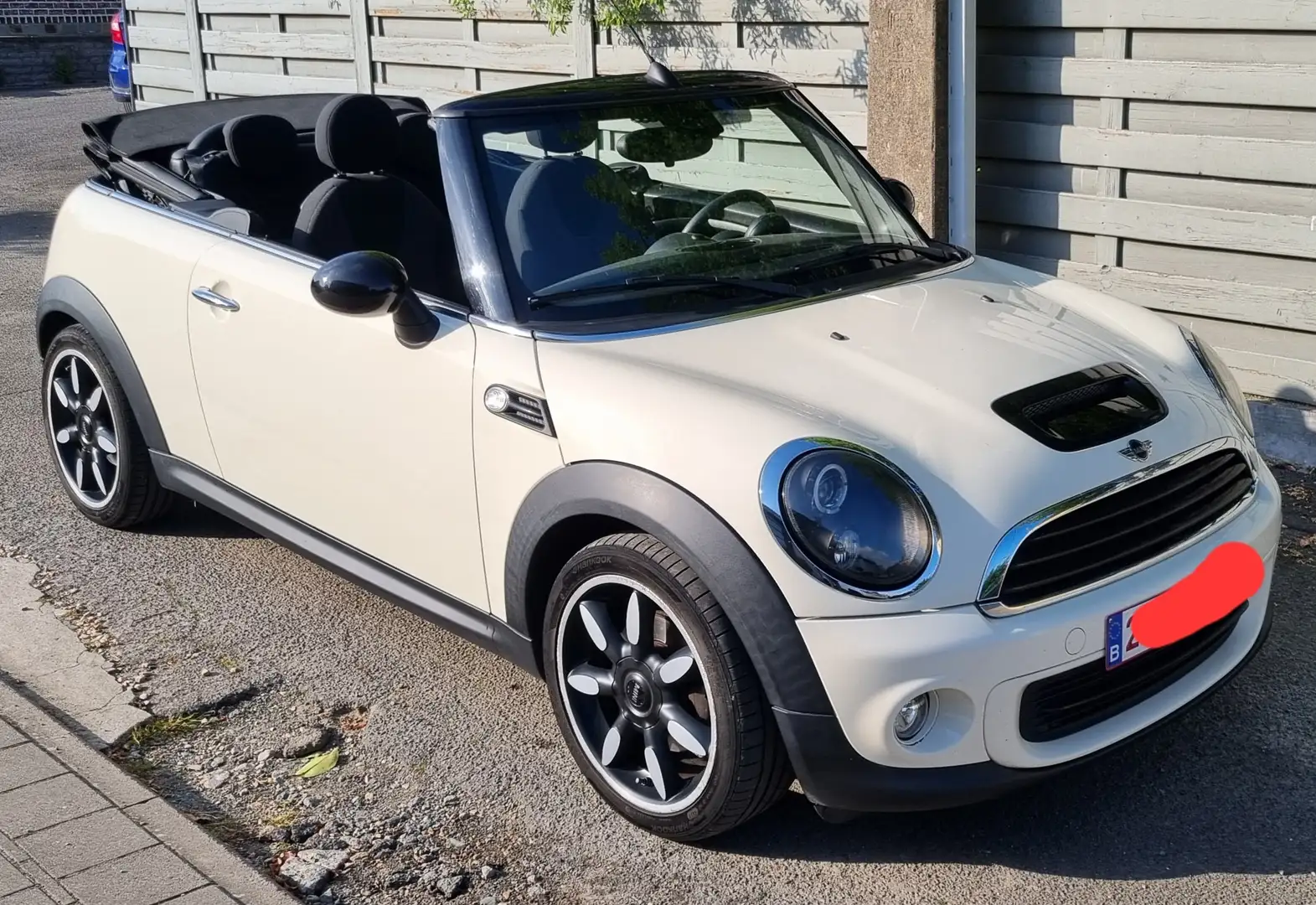 MINI One Cabrio Mini Cabriolet 1.6i One Beige - 1
