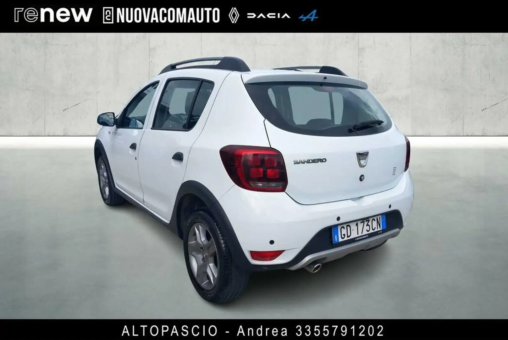 Dacia Sandero Stepway 1.0 tce Comfort Eco-g 100cv Bílá - 2