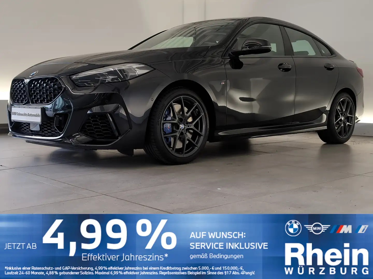 BMW 235 Mi xDrive Gran Coupé DAB/SHZ/Tempomat  DAB/SHZ/Tem Schwarz - 1