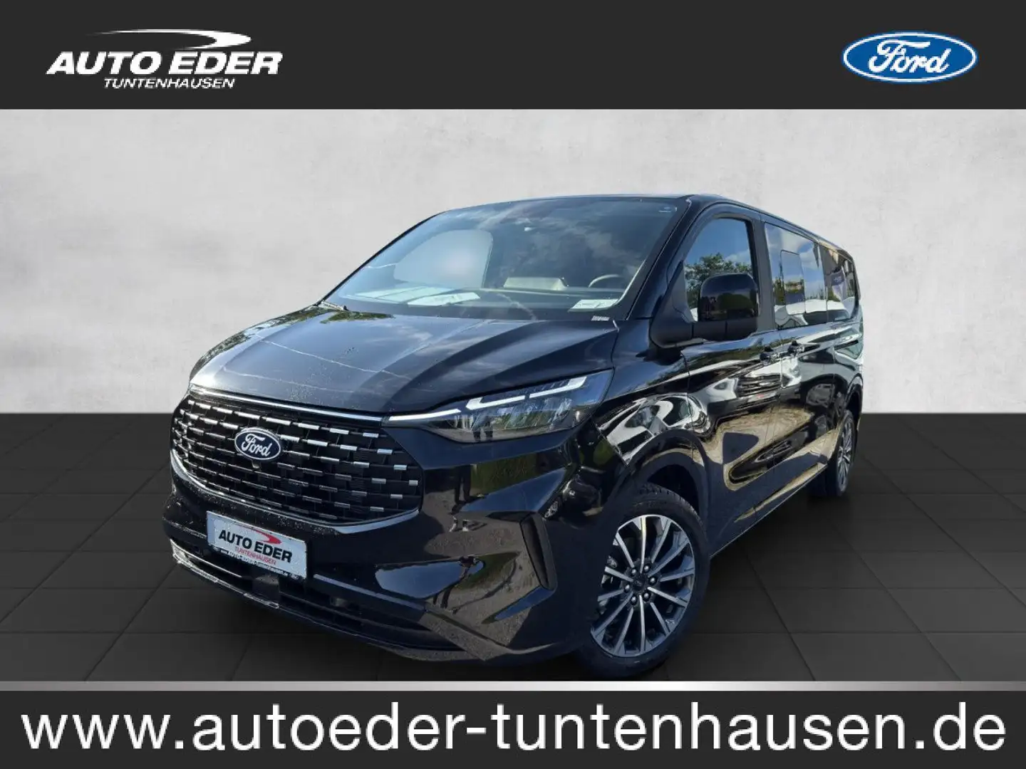 Ford Tourneo Custom V710 L2 Titanium 4x4 Automatik Navi Zwart - 1