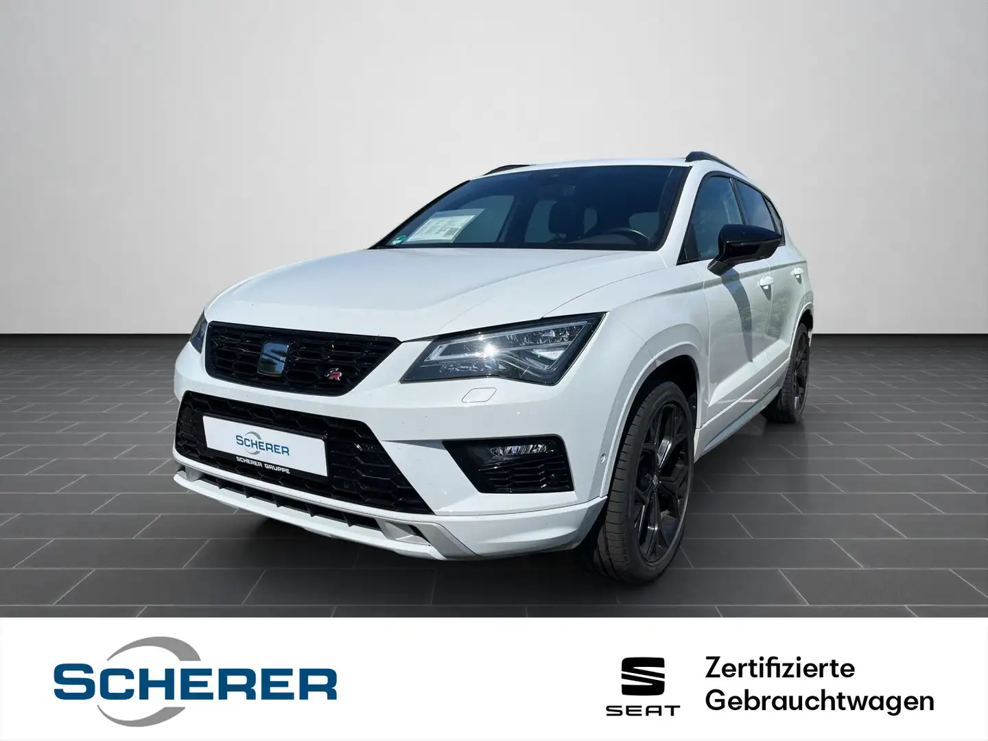 SEAT Ateca 2.0 TDI FR AHK BEATS NAVI SHZ KAM LED Weiß - 1