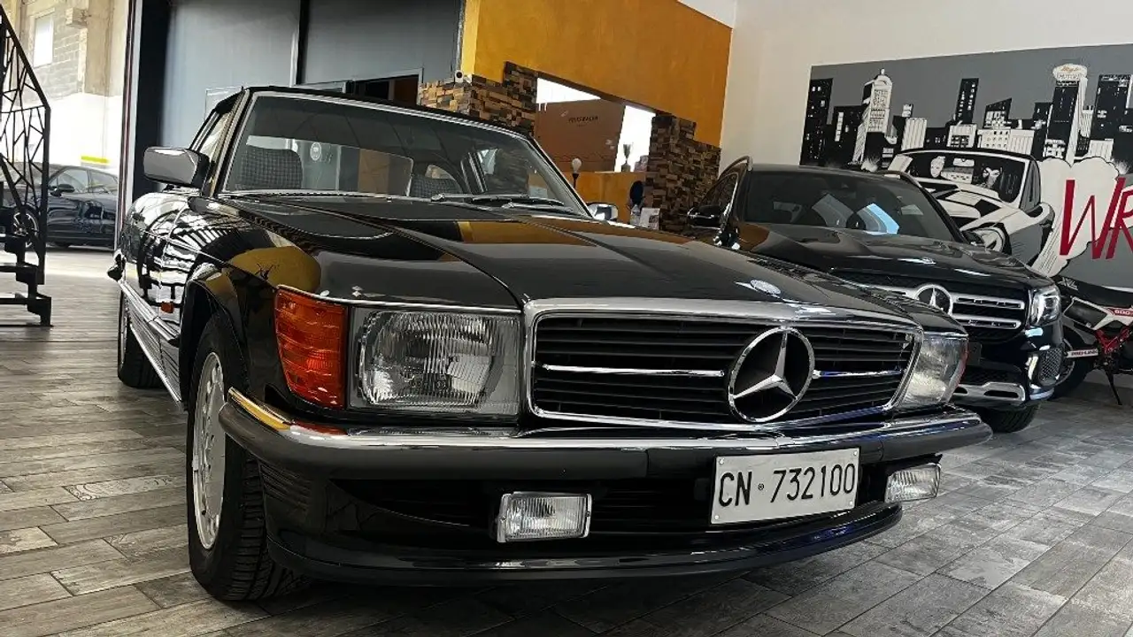 Mercedes-Benz SL 300 SL Roadster-conservata-tutti tagliandi Mercedes, foto 2
