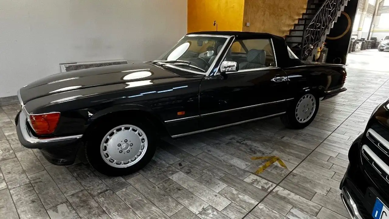 Mercedes-Benz SL 300 SL Roadster-conservata-tutti tagliandi Mercedes, foto 3