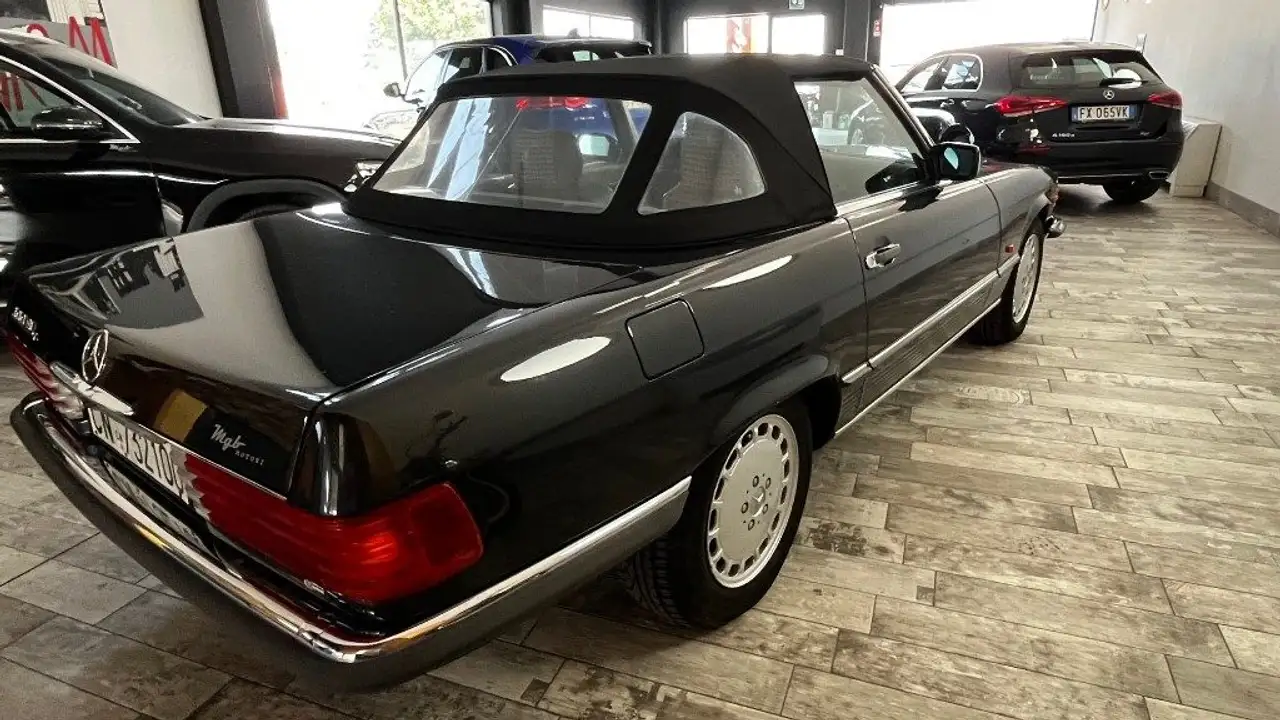 Mercedes-Benz SL 300 SL Roadster-conservata-tutti tagliandi Mercedes, foto 6