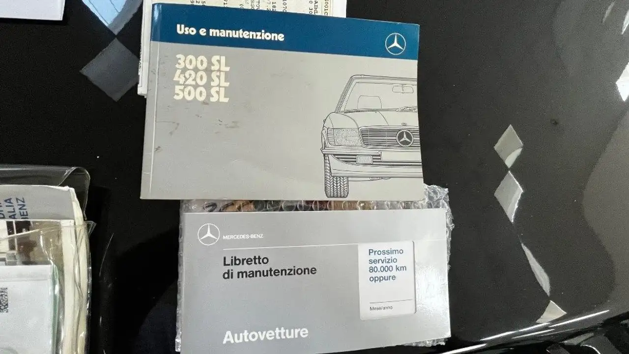 Mercedes-Benz SL 300 SL Roadster-conservata-tutti tagliandi Mercedes, foto 12