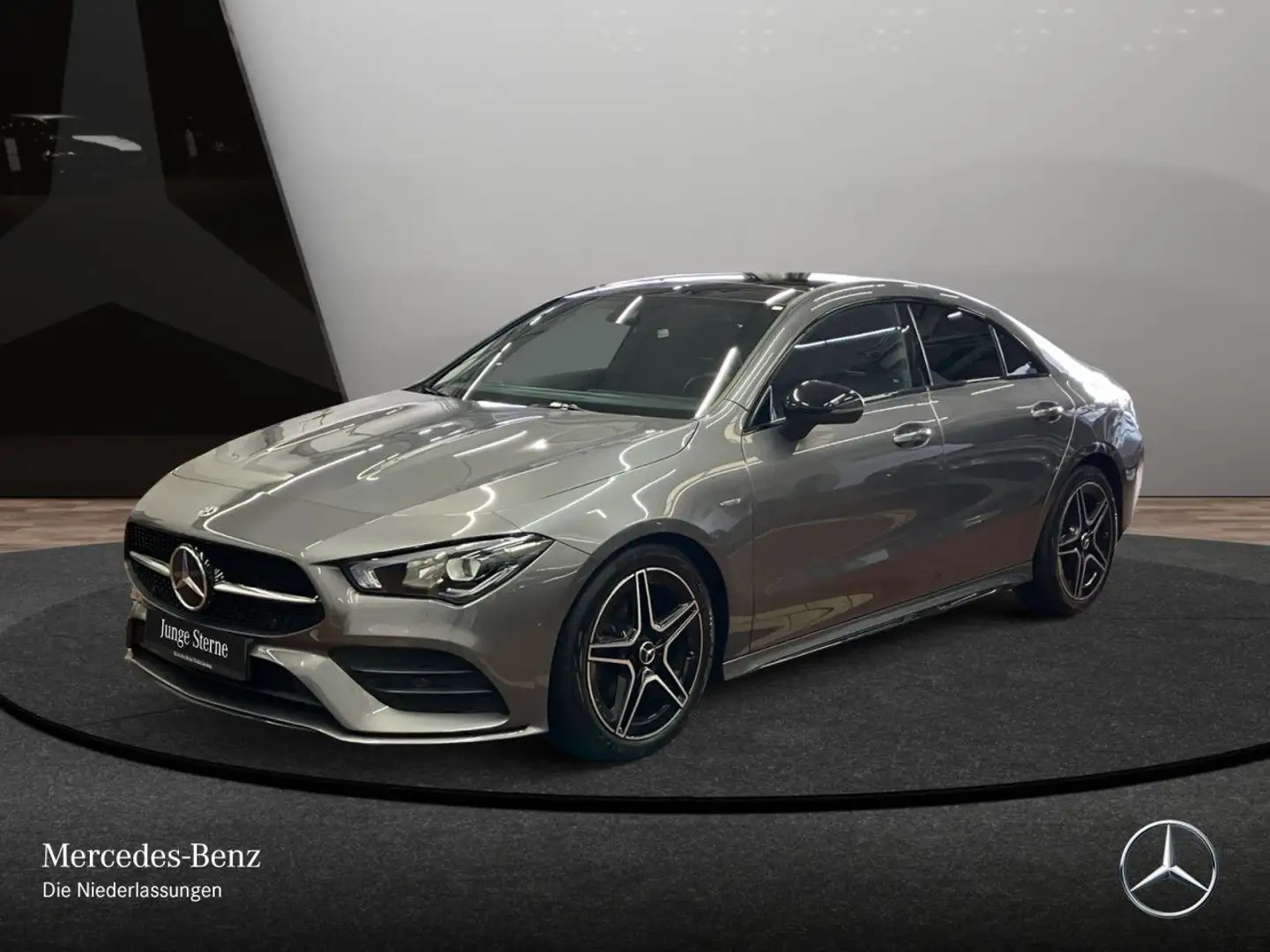 Mercedes-Benz CLA 200 EDITION 2020+AMG+NIGHT+PANO+LED+KAMERA+7G Grau - 2