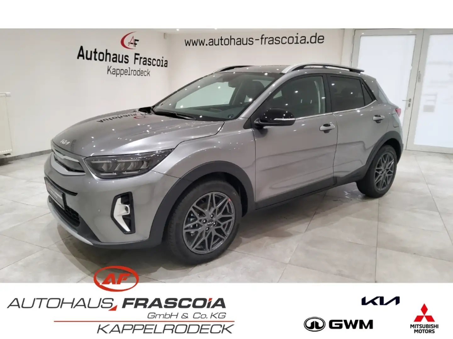 Kia Stonic Nightline Edition1.0T DCT Navi LED PDC Rückfahrkam Gris - 1
