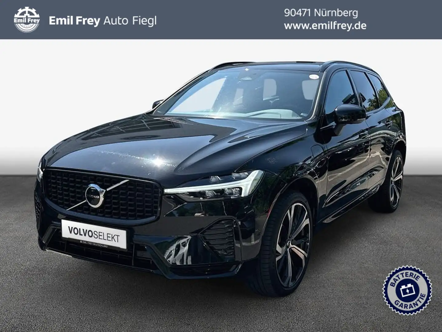 Volvo XC60 XC60 T6 AWD Recharge Geartronic RDesign Zwart - 1