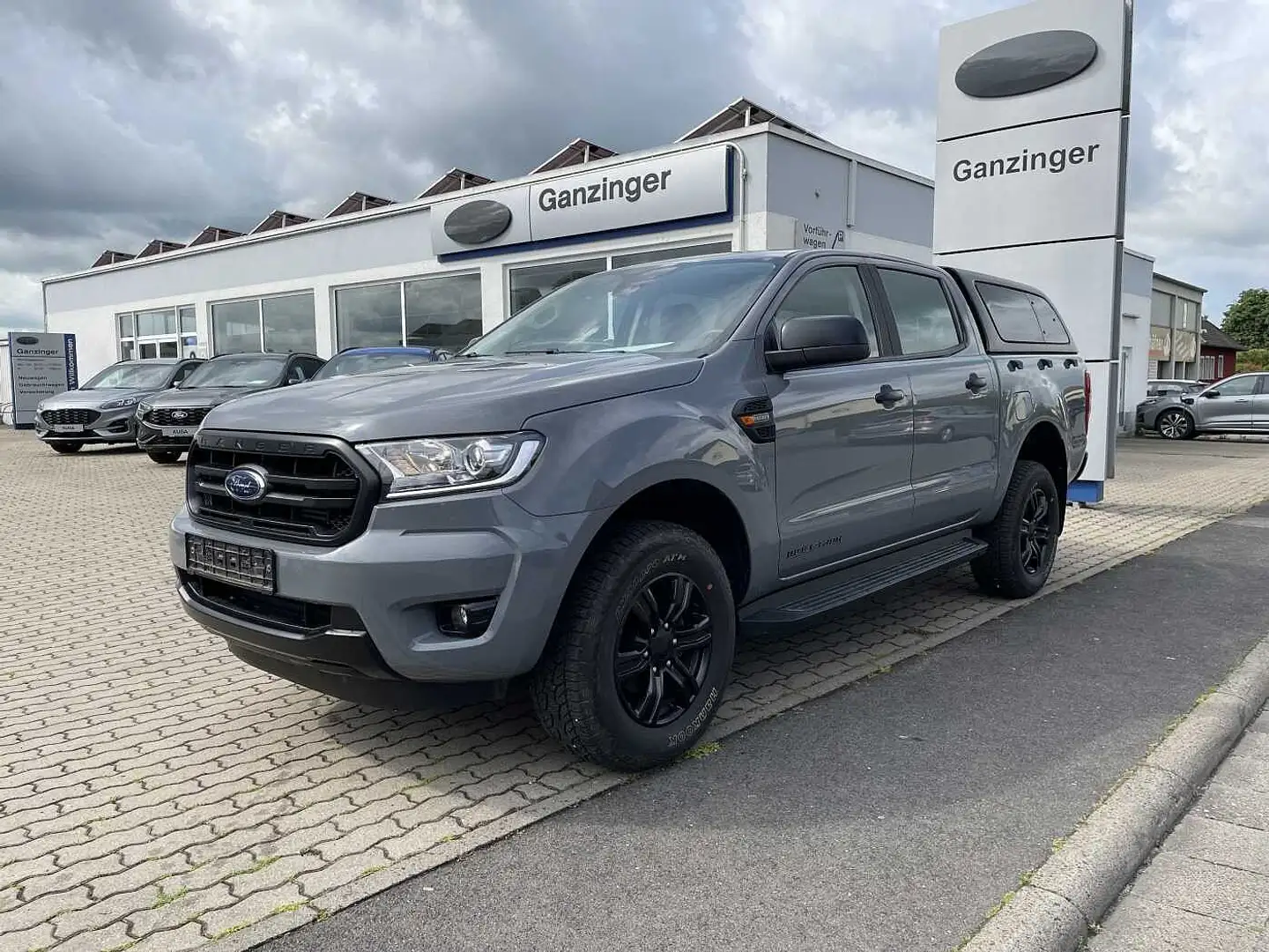 Ford Ranger Wolftrak 4x4 Doppelkabine, 1.HAND+GARANTIE BIS 11/ Grijs - 1