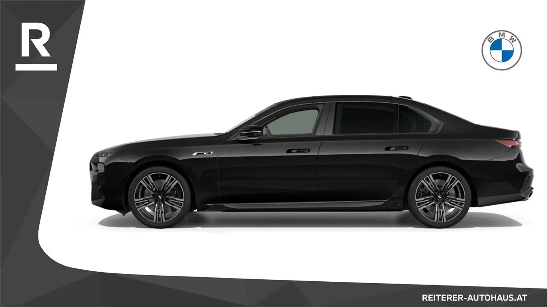 BMW 760 e M xDrive Limousine *M Performance Paket* Чорний - 2