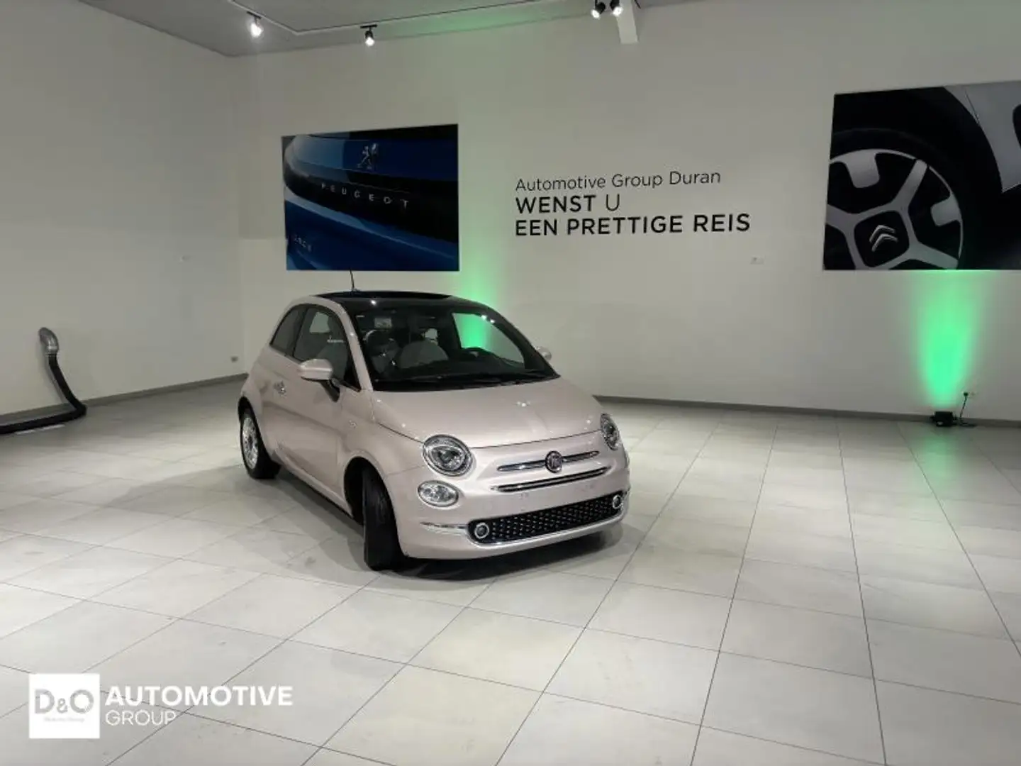 Fiat 500 Lounge Grün - 1