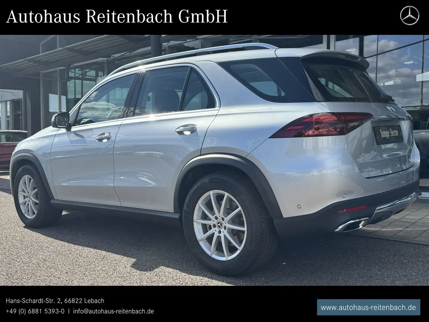 Mercedes-Benz GLE 300 GLE300d 4M AHK+PANO+DIST 360+BURMEST+MEMO+KEYLES Ezüst - 2