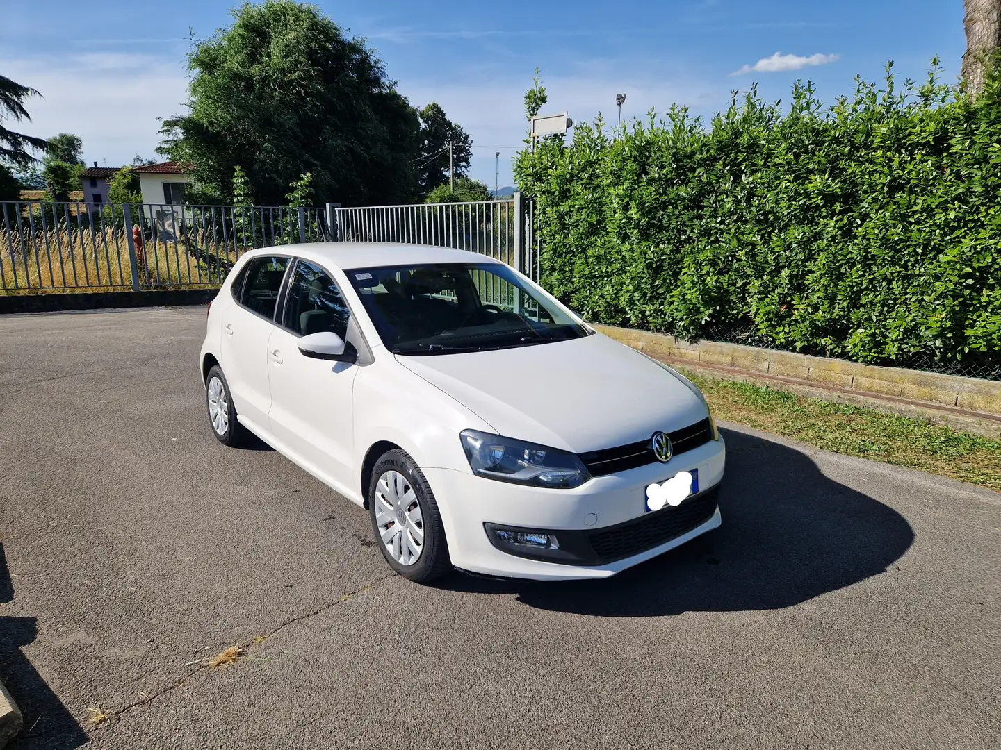 Volkswagen Polo Polo V 2009 5p 1.2 tdi Comfortline Bianco - 1