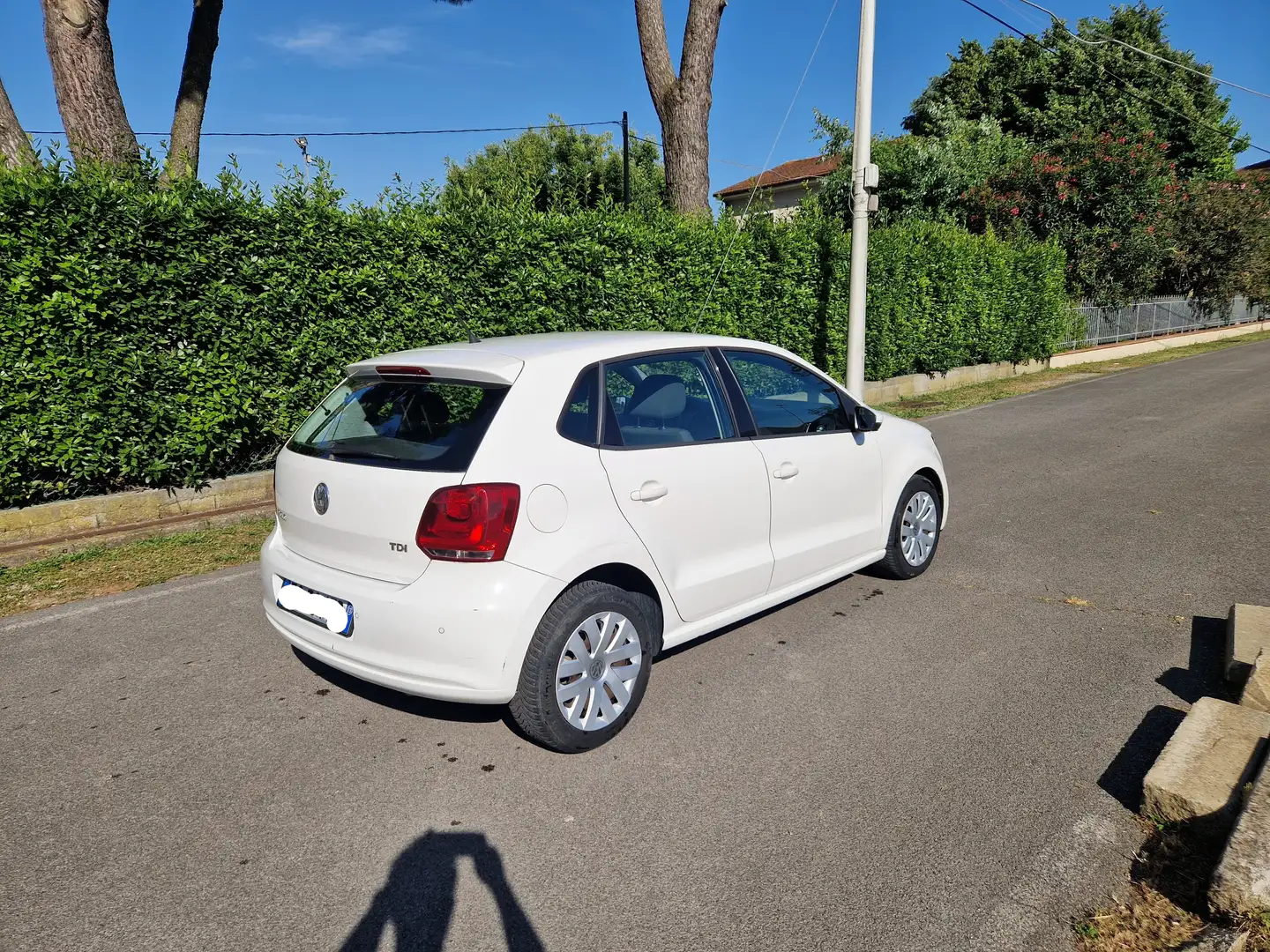 Volkswagen Polo Polo V 2009 5p 1.2 tdi Comfortline Bianco - 2